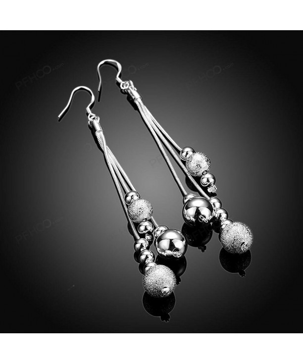 Fashion Jewelrys 925 Sterling Silver Plated Multiple Choices Dangle Earring Set Tassels Cl182dwttad 1169