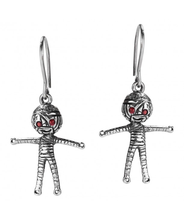 Voodoo Zirconia Sterling Silver Earrings