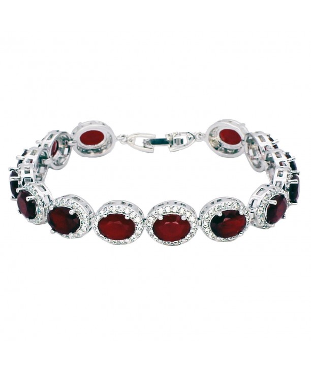 Ladies Tennis Bracelet Sapphire Emerald