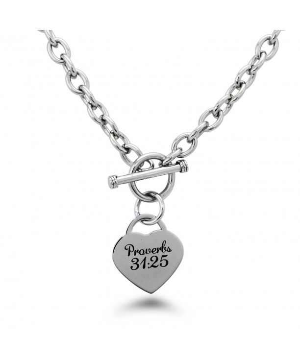 Stainless Steel Proverbs 31 Necklace